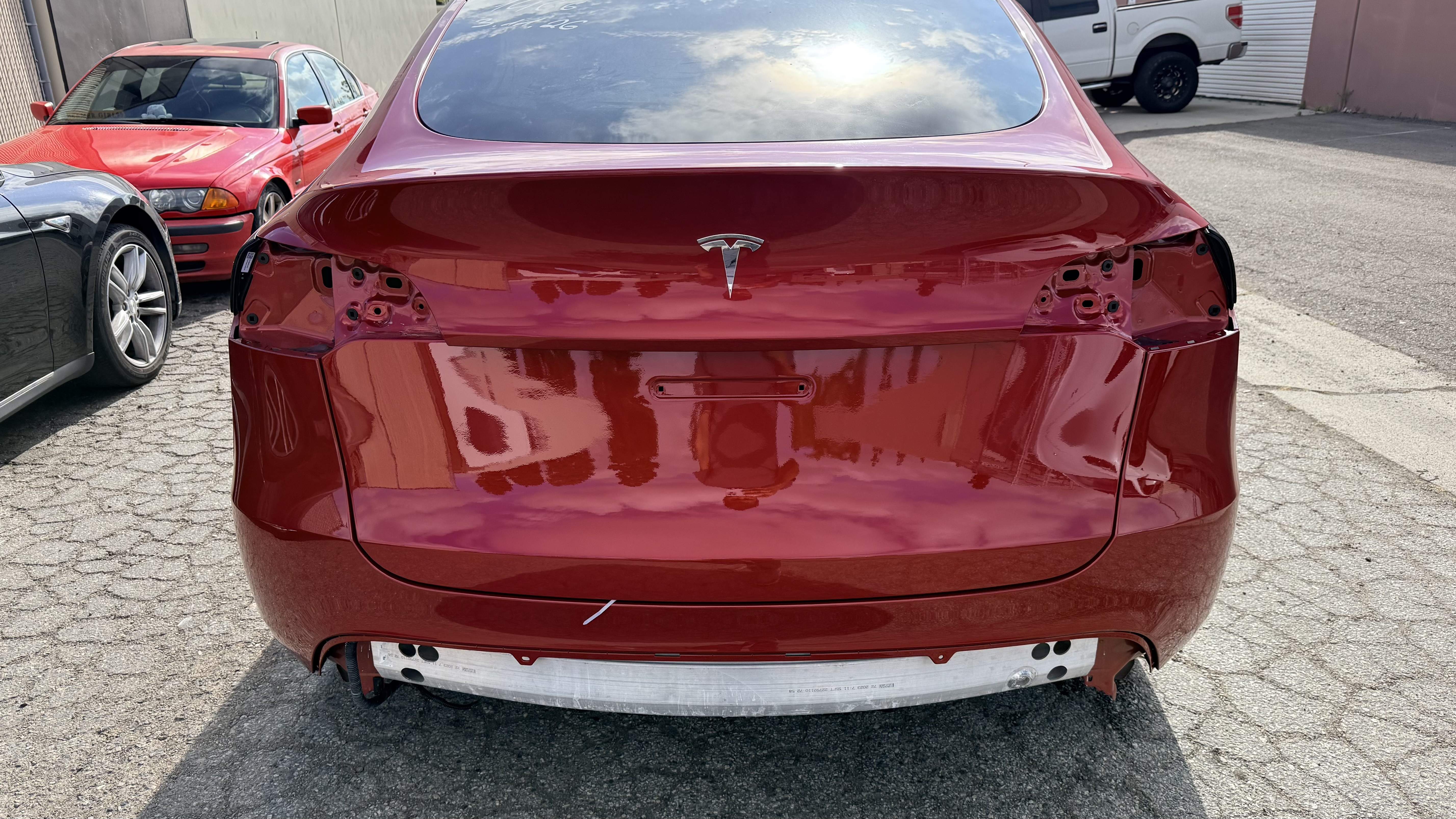 Tesla Before Repair